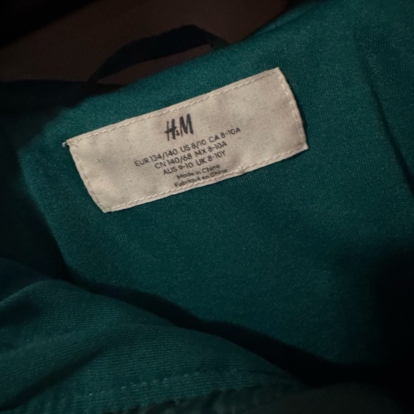 H&M Teal Fleece Jacket - Picture 3 of 3